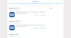 Desktop Screenshot of hipstore.org